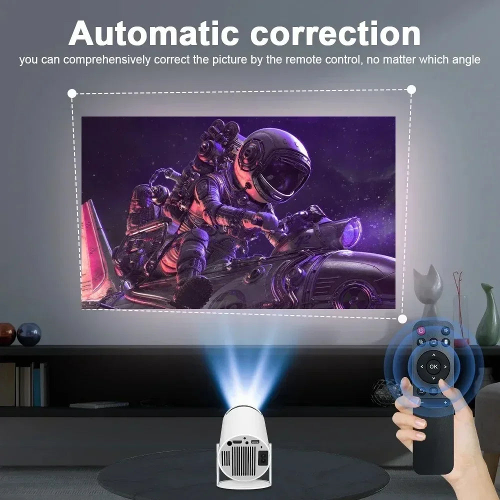 ProjectorPRO 4K Android 11 Dual Wifi6 260ANSI Allwinner H713 BT5.0 1080P 1280*720P Home Cinema Outdoor Projetor