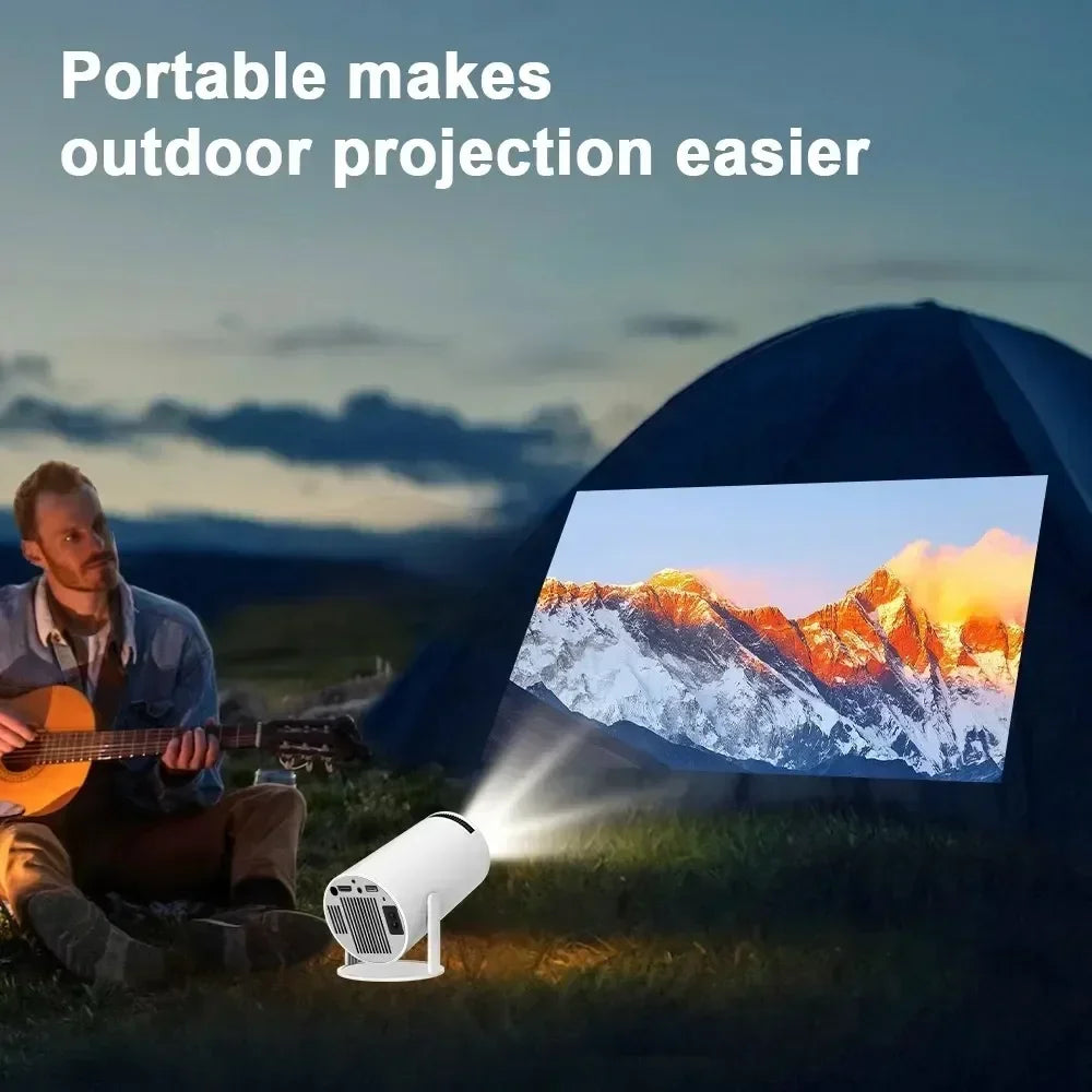 ProjectorPRO 4K Android 11 Dual Wifi6 260ANSI Allwinner H713 BT5.0 1080P 1280*720P Home Cinema Outdoor Projetor