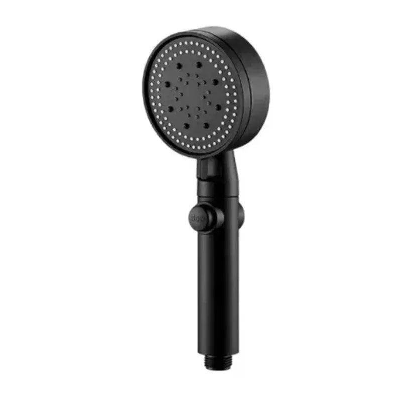 High Pressure Shower Head 5 Modes Adjustable Showerheads Bathroom Accessories with Hose Water Saving One-Key Stop Spray Nozzle