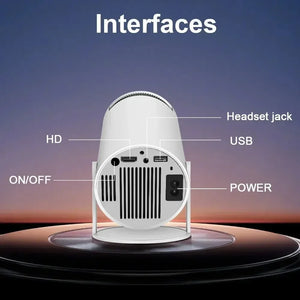 ProjectorPRO 4K Android 11 Dual Wifi6 260ANSI Allwinner H713 BT5.0 1080P 1280*720P Home Cinema Outdoor Projetor