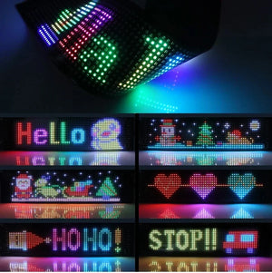 Programmable led sign LED Matrix Pixel Panel Display Screen Flexible RGB Car Scrolling Text Animation Shop Reminder Light