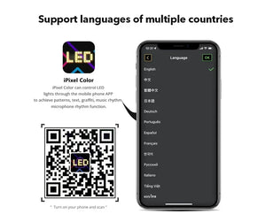 Programmable led sign LED Matrix Pixel Panel Display Screen Flexible RGB Car Scrolling Text Animation Shop Reminder Light